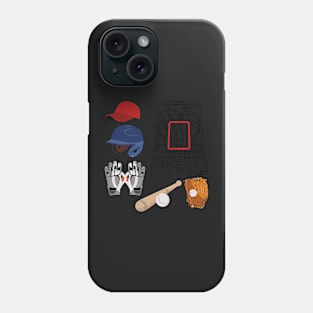 Baseball Accessories Stickers Phone Case