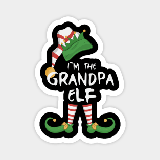 I'm The Grandpa Elf Magnet