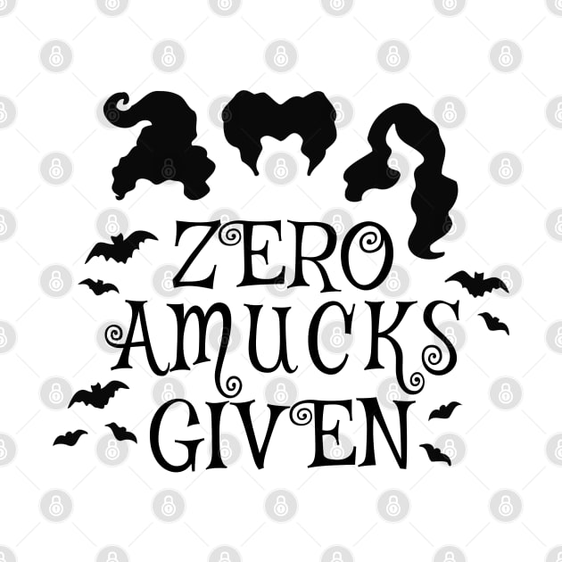 Zero Amucks Given Halloween Witches by maexjackson