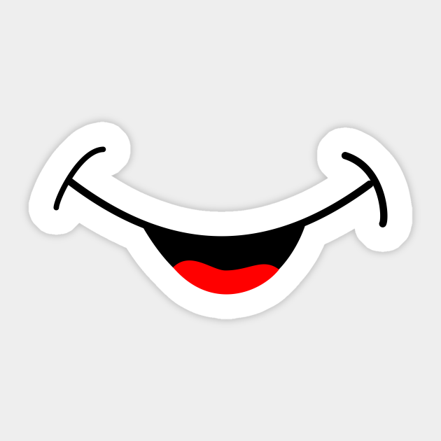 Cartoon Mouth - Cartoon - Sticker | TeePublic Cartoon Mouth - Cartoon - Sticker | TeePublic