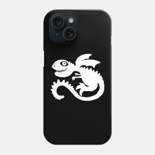 Lil Dragon (White) Phone Case