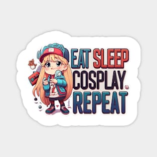 Cosplay girl Magnet