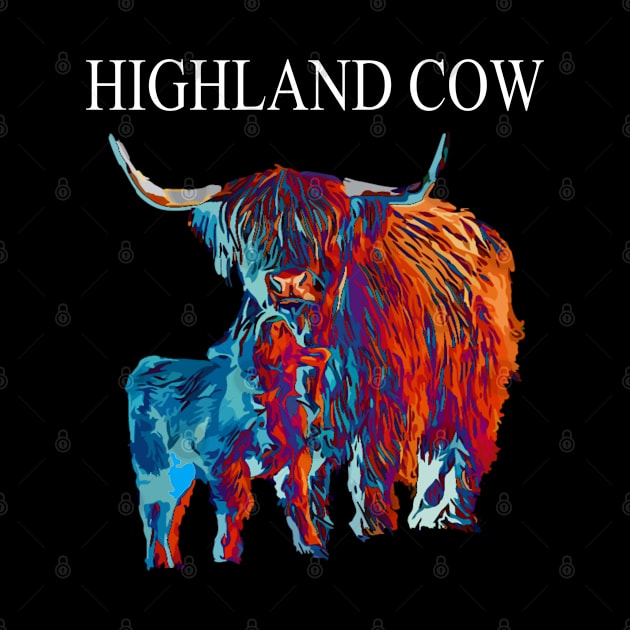 Highland Cow by ShirtPirat