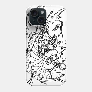 Koi Fish line Phone Case