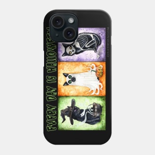 Every Day is Halloween (Green) Phone Case