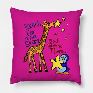 Reach for the stars... and share them. Pillow