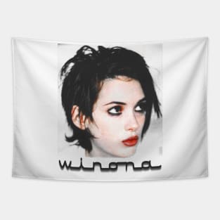 Winona Ryder // Retro 90s Fan Art Tapestry