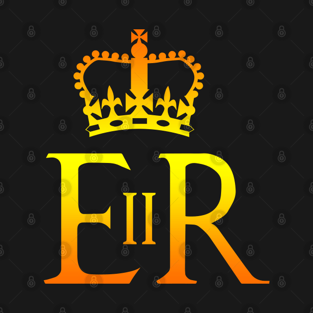 Queen Elizabeth Gold Royal Cypher by Scar