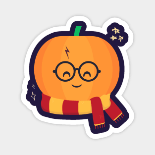 Pumpkin Wizard Magnet