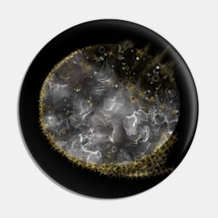 Abstract Monochromic Design Pin