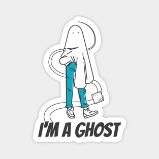 I'm a Ghost (Transparent Ghost Edition) Magnet