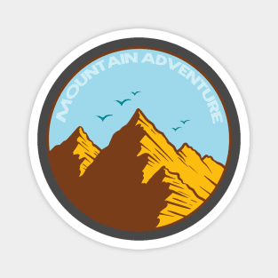 Mountain Adventure Magnet