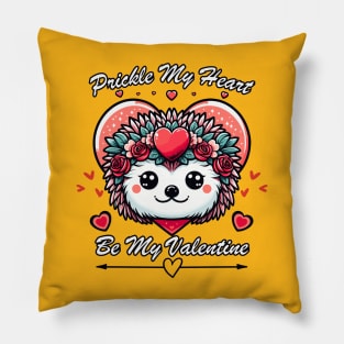 Prickle My Heart, Be My Valentine Pillow