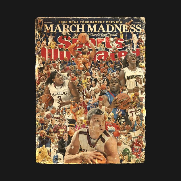 COVER SPORT - SPORT ILLUSTRATED - 2009 MARCH MADNESS by FALORI