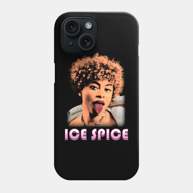 Ice spice vintage bootleg design Phone Case by BVNKGRAPHICS