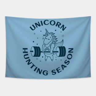 unicorn hunting season Tapestry