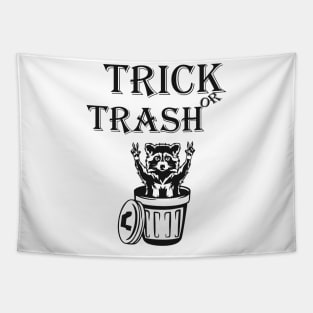 TRICK OR TRASH RACOON !!! Tapestry