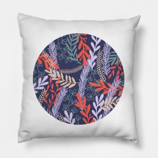 Summer leaves pattern Pillow