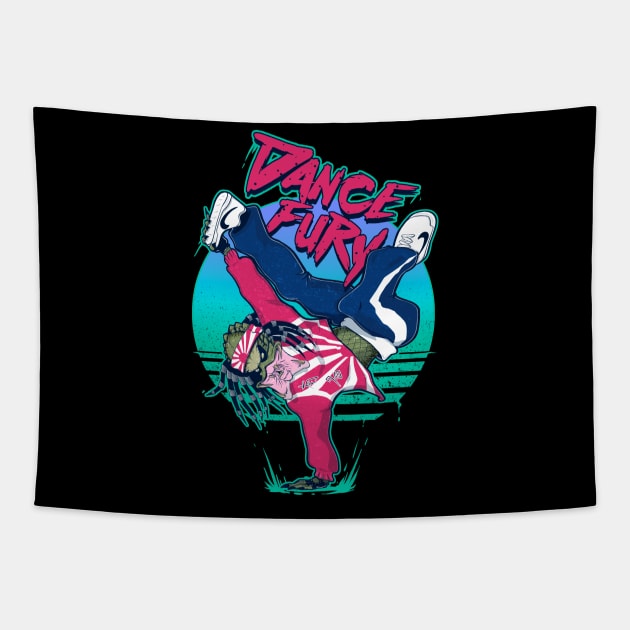 Dance Fury Tapestry by MeFO