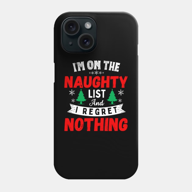 I Regret Nothing Phone Case by M.Y