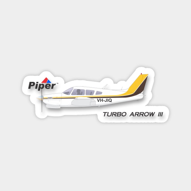 Piper PARO Arrow III Magnet by GregThompson