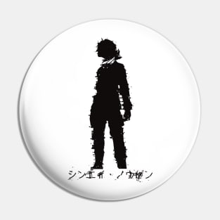 ES5 Shinei Nouzen Kanji 86 Eighty Six Anime Pin