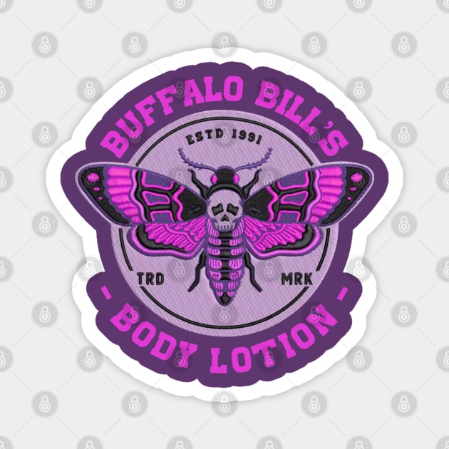 Buffalo Bills Body Lotion Halloween Magnet by xoxocomp