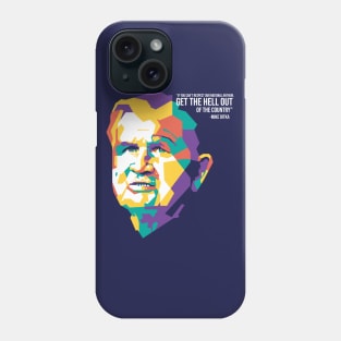 Mike Ditka On WPAP Phone Case