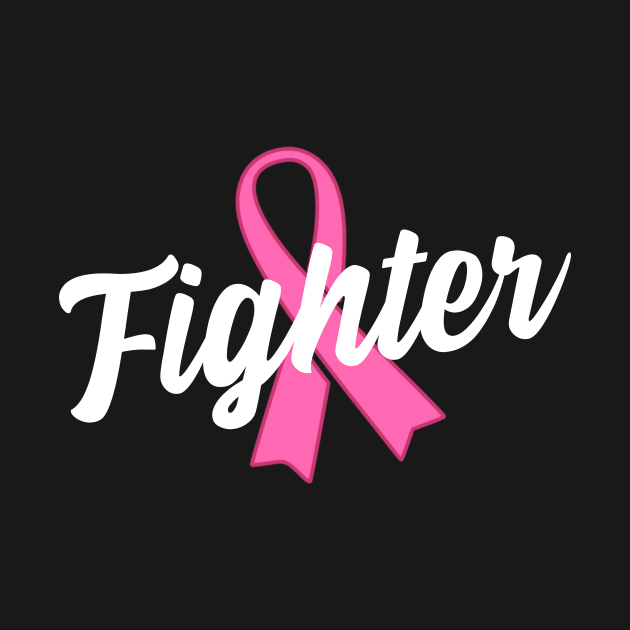 Breast Cancer Fighter Pink Ribbon by jpmariano