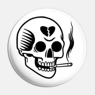 Skull design Pin