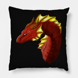 Red dragon Pillow