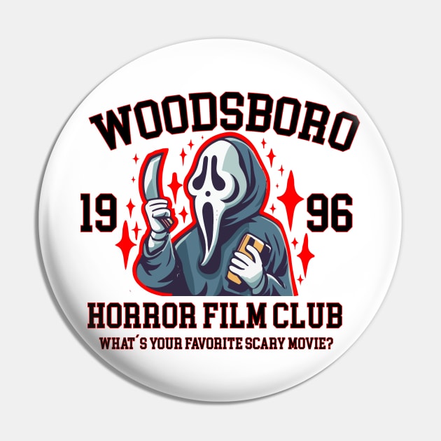 Woodsboro Scream Pin by EnchantedApparel