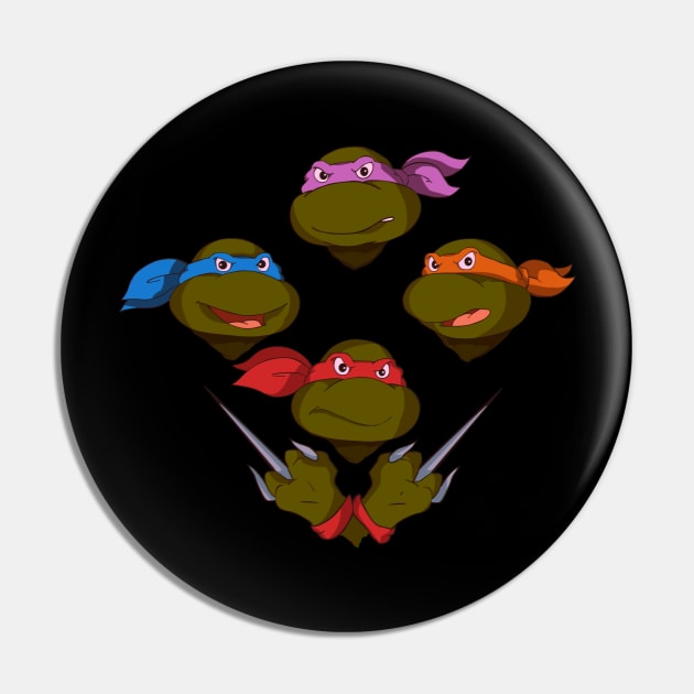 It's not a rock band, it's The Ninja Turtles. Pin by DaveLeonardo