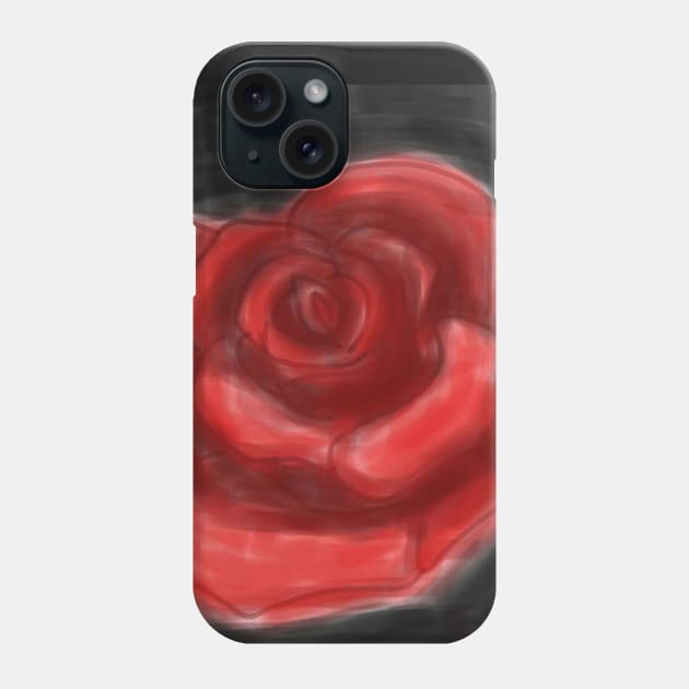 Coarse Rose Phone Case by lyagruw