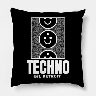 TECHNO  - Smile Chakra Pillow