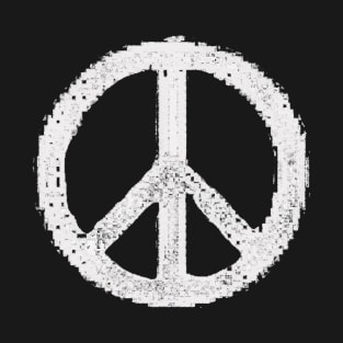 80's retro Peace Symbol T-Shirt