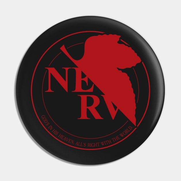 Evangelion Pin by RedBug01