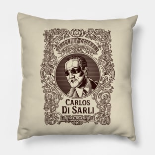 Carlos Di Sarli (in brown) Pillow