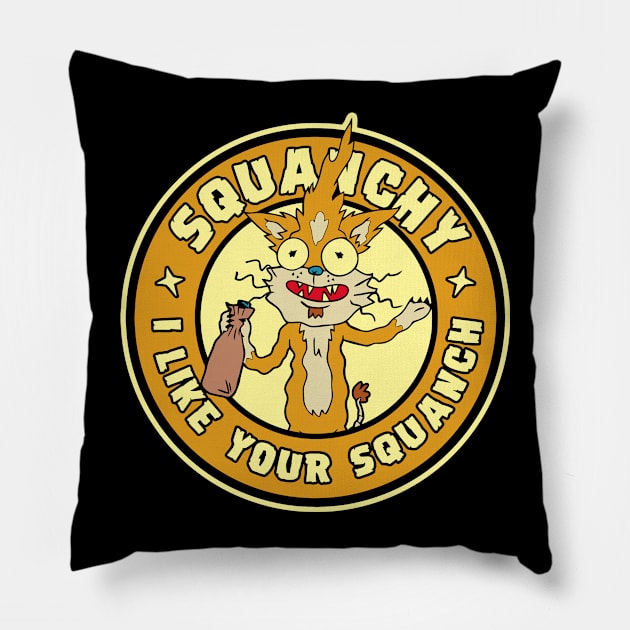 Drunk Cat Pillow by buby87