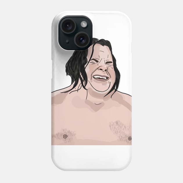 Big Ed - shower Phone Case by Ofthemoral