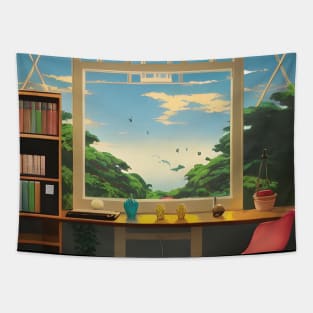 Japanese Introvert Social Science College Memories Law School Future Lawyer Tapestry