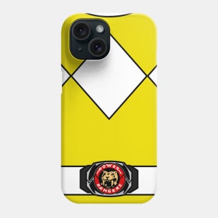 Saber Tooth Tiger - Yellow Phone Case