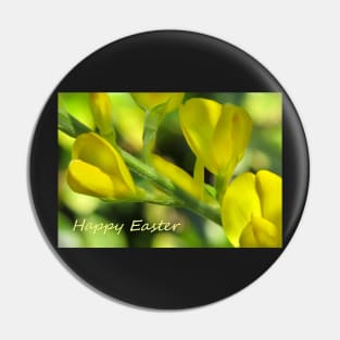 Happy Easter Greeting Card Pin