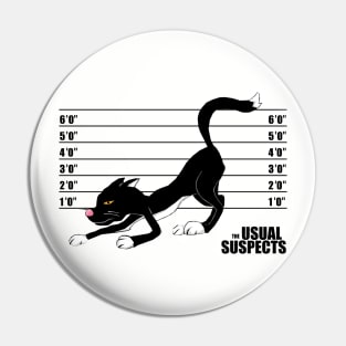 The Cat Suspect Pin