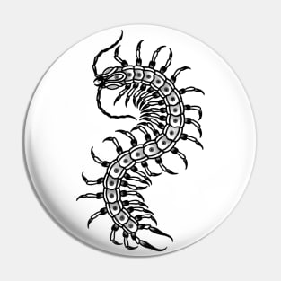 All Seeing Centipede Pin