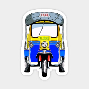 Tuk Tuk 3 Magnet