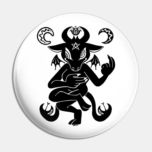 Baphomet's Offer Pin by AnnieMae