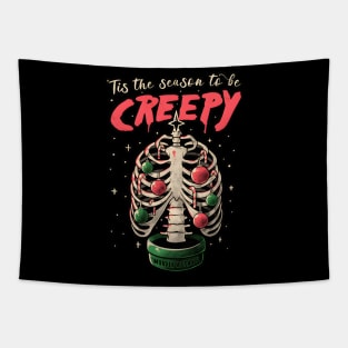 Creepy Christmas Tapestry