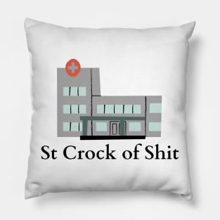 Darkplace St Crock of Shit Pillow