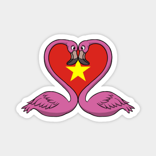 Flamingo Vietnam Magnet